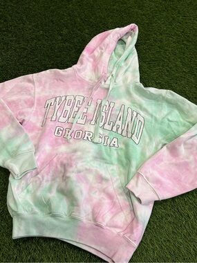 RagWear USA Tybee Island Georgia Hooded Sweatshirt